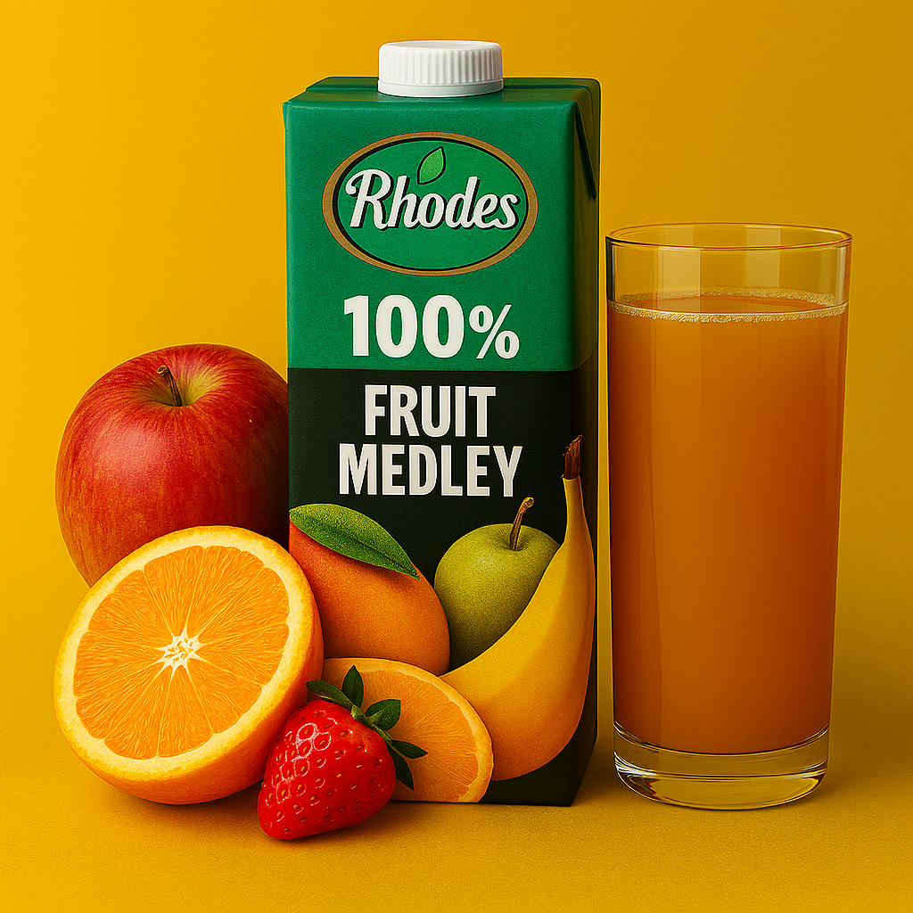 Rhodes 100% Pineapple Juice 1 Litre